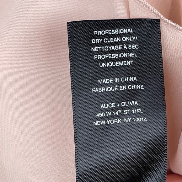 Alice & Olivia - Pale Pink Tulle Dress size 10 - Picture 11 of 12